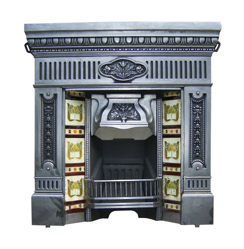 Fireplace after renovation