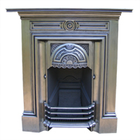 Fully Polished Victorian Combination fireplace