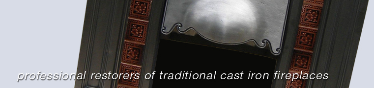 professional restorers of traditional cast iron fireplaces