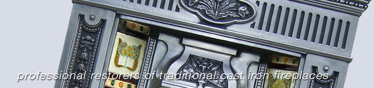 professional restorers of traditional cast iron fireplaces