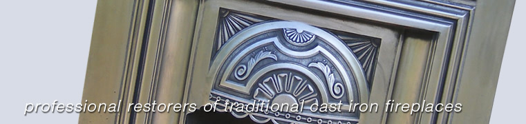 professional restorers of traditional cast iron fireplaces