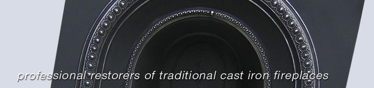 professional restorers of traditional cast iron fireplaces