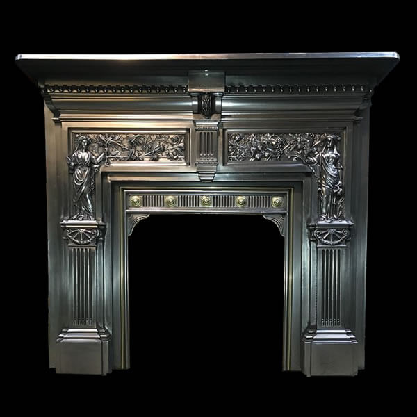 Fireplace surrounds from Ironwright